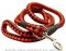 5 foot Round Nylon Leash With Brass Snap for police dogs