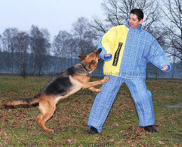 police  k9 bite suit, body bite suit for schutzhund dog training 