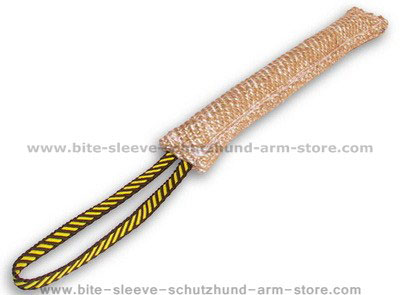 High Quality Retrieve Jute Tug/Toys for police dogs puppy